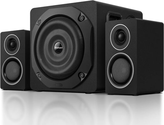 6.5" Deep Bass, Bluetooth 5.3 Computer Speakers with Subwoofer