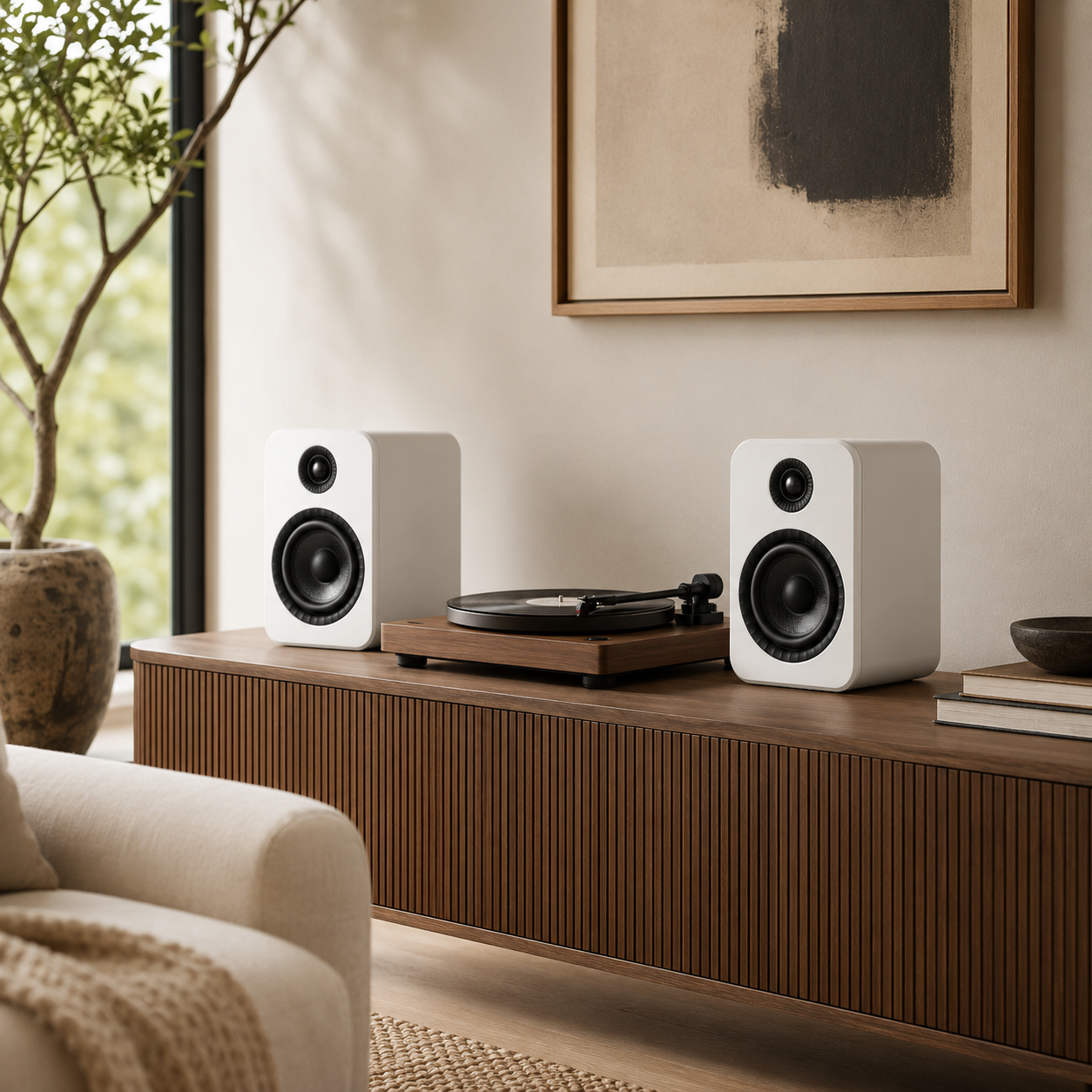 Wireless HiFi chassis sound system tweeter+bass, upgraded version, high fidelity sound boxes