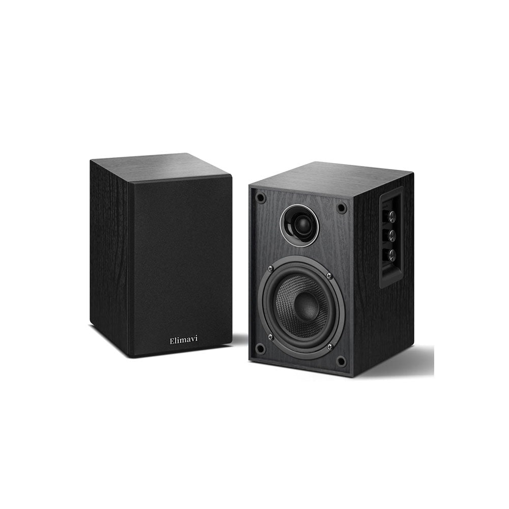 Elimavi 40W powered bookshelf speakers with Bluetooth 5.3