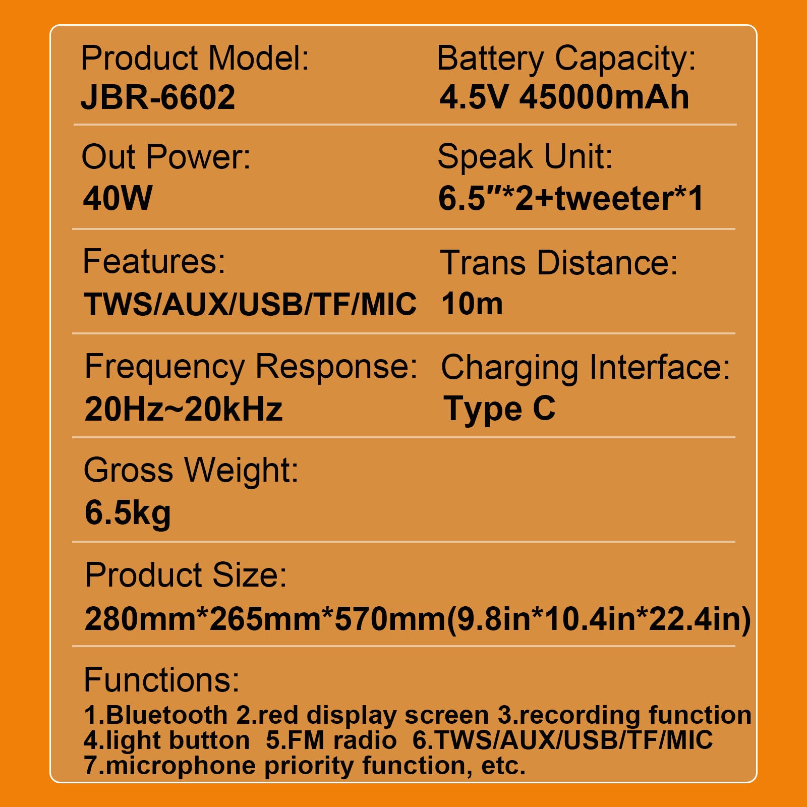 Compact Bluetooth speaker for outdoor use