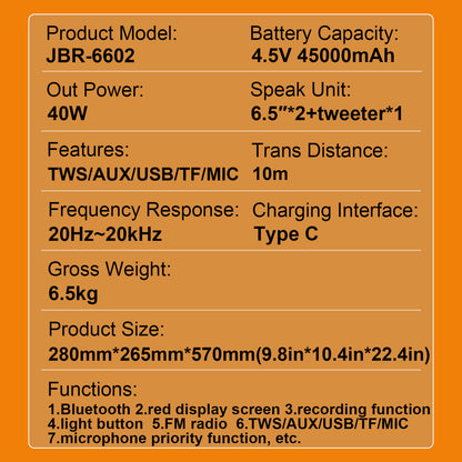 Compact Bluetooth speaker for outdoor use