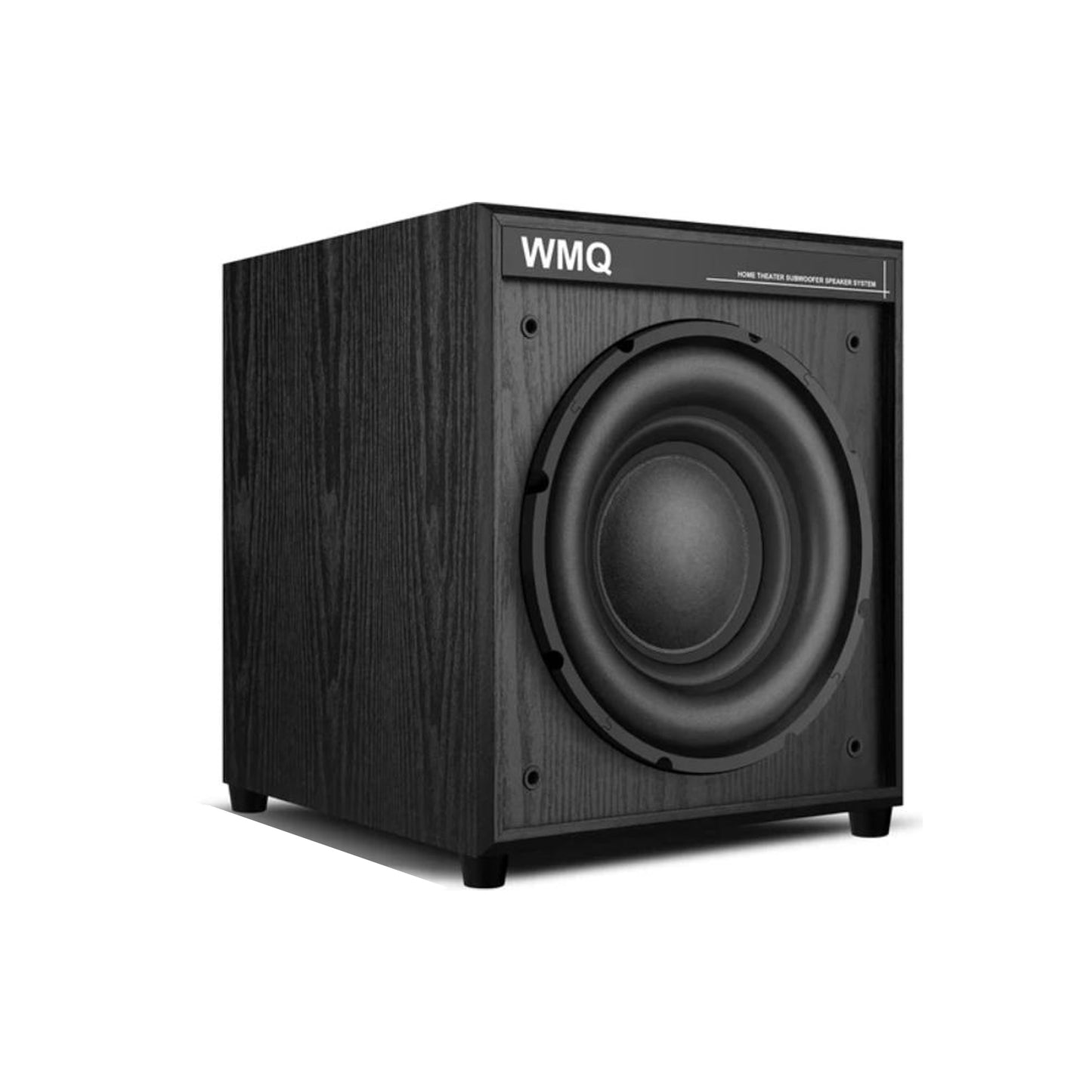 10" Powered Home Subwoofer, 300W RMS, High-Fidelity Bass, MDF Enclosure with Heat Sink