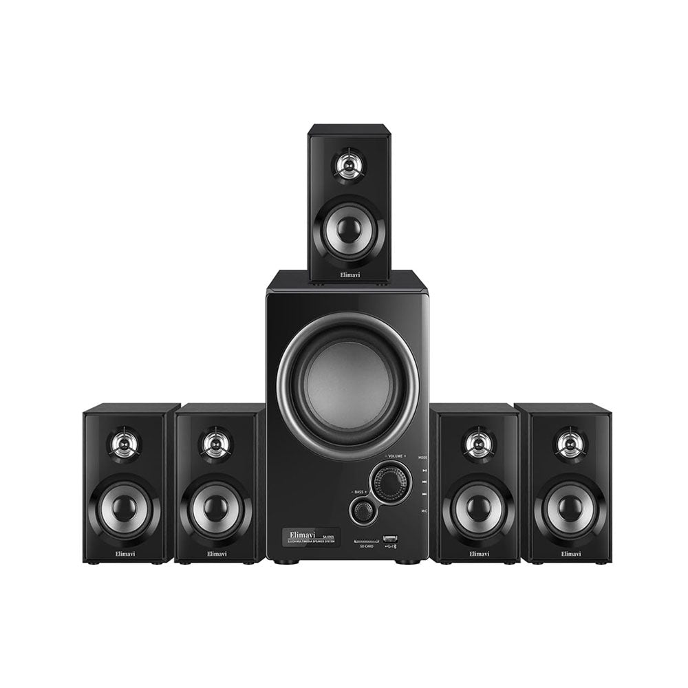 5.1 Surround Sound System with 5.5'' Subwoofer Stereo System
