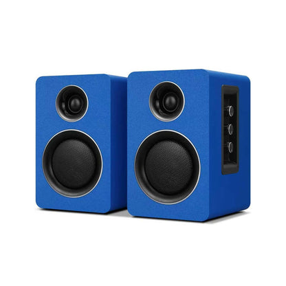 7 Colors Active Bookshelf Speakers with 3‘’ Carbon Fiber Woofer and Silk Film Tweeter