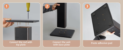 Universal Floor Speaker Stands, 22.64 Inch Surround Sound Supports