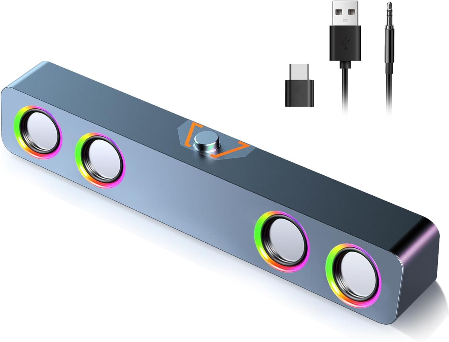 Computer speakers with dynamic RGB effects