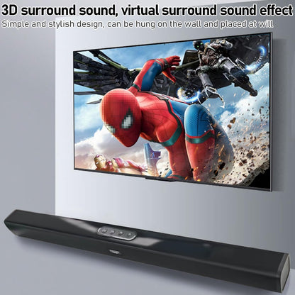 Elimavi Sound Bars for TV with Coaxial/3.5mmConnection, 30W Surround Sound System