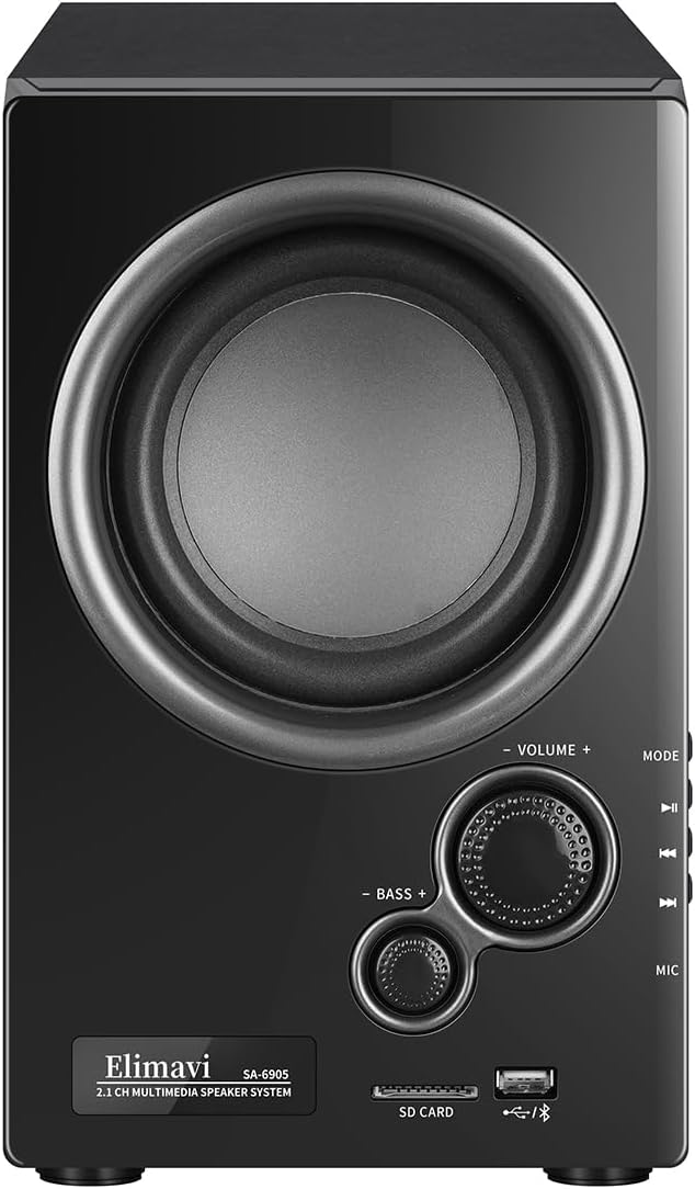 5.1 Surround Sound System with 5.5'' Subwoofer Stereo System