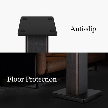 Universal Floor Speaker Stands, 22.64 Inch Surround Sound Supports