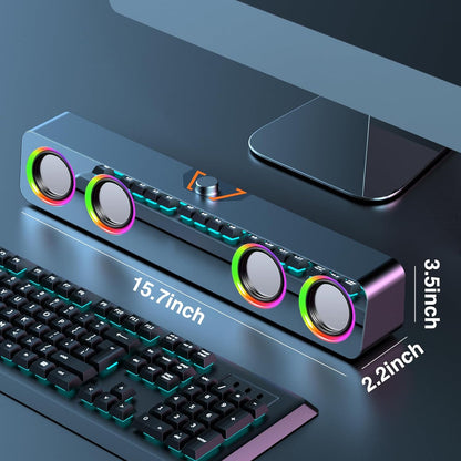 RGB gaming speakers for PC setup
