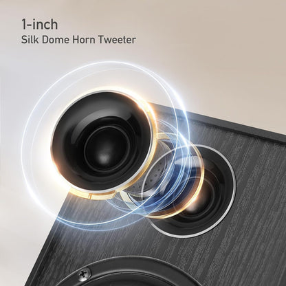 40W active bookshelf speaker system