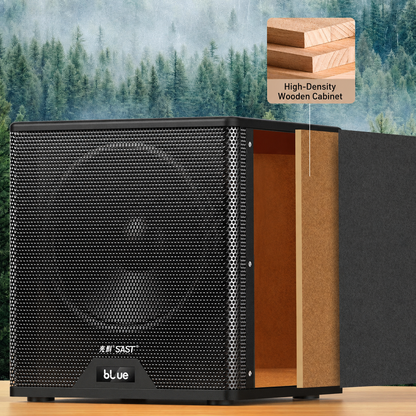 SAST A19 Home Theater Bluetooth Speaker 8-inch Super Subwoofer 2pcs Tweeter 2pcs 4 inch Mid Range Speakers + USB Drive Gifted