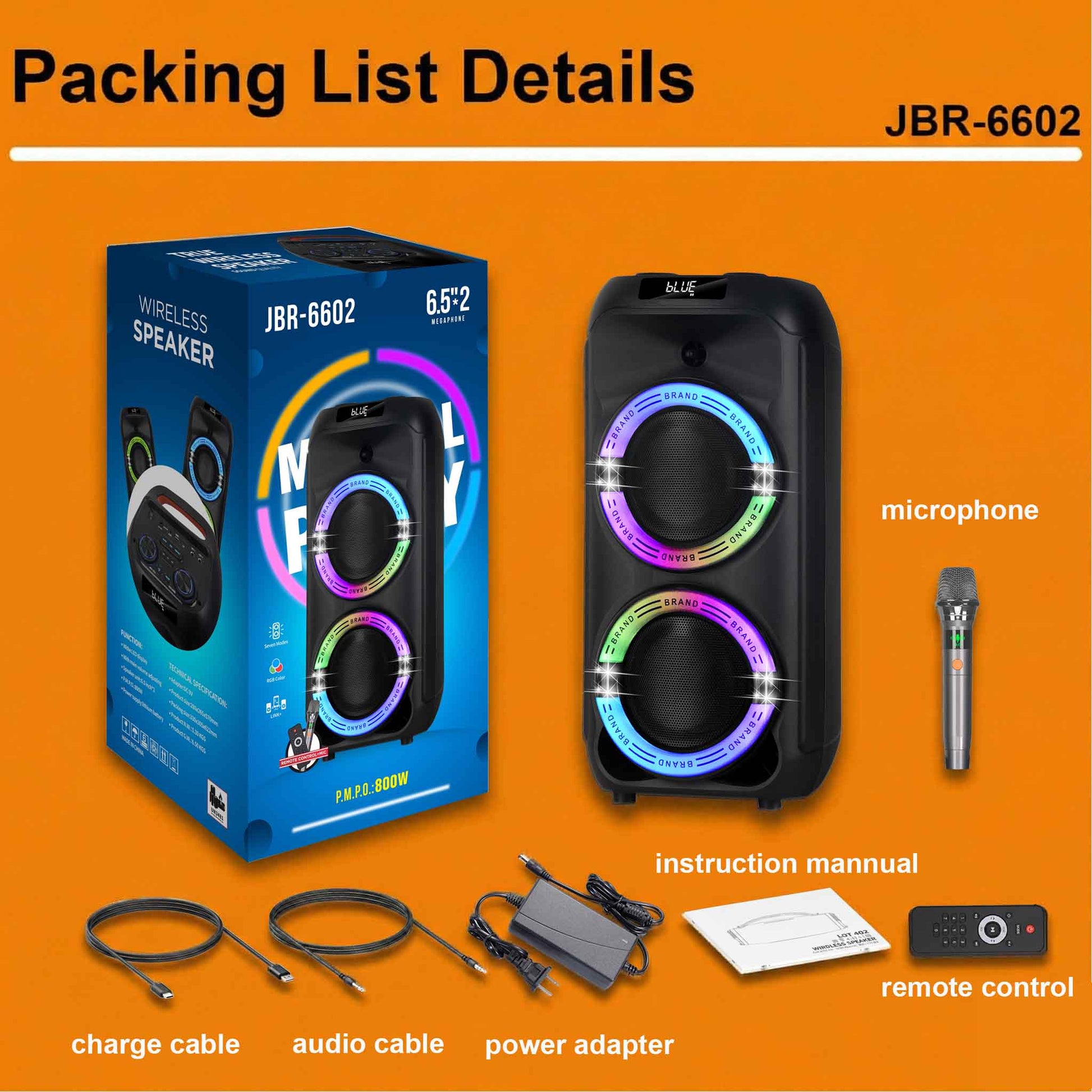 Wireless speaker connectivity and ports